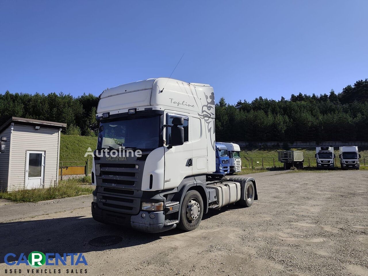 السيارات القاطرة Scania R420 Manual - Autoline