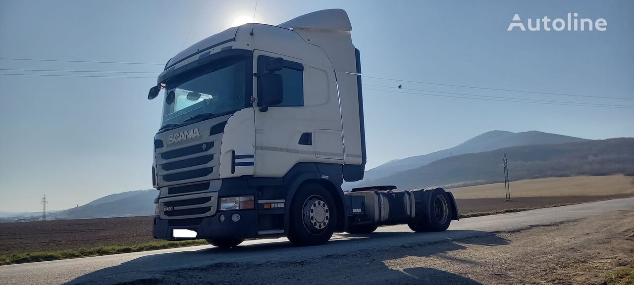 السيارات القاطرة Scania R420 Mega Lowdeck 309kw