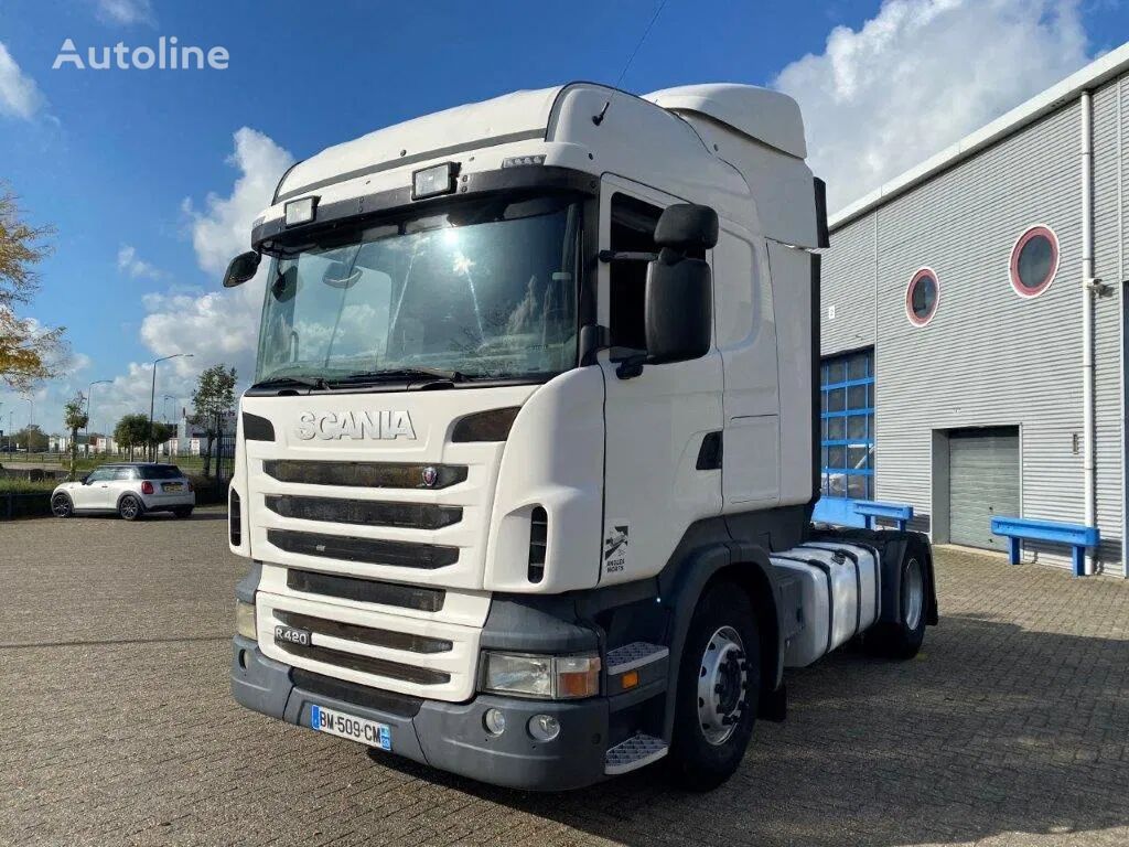 Scania R420 / RETARDER / HYDRAULICS / PTO / AUTOMATIC / EURO-5 / 2011 truck tractor