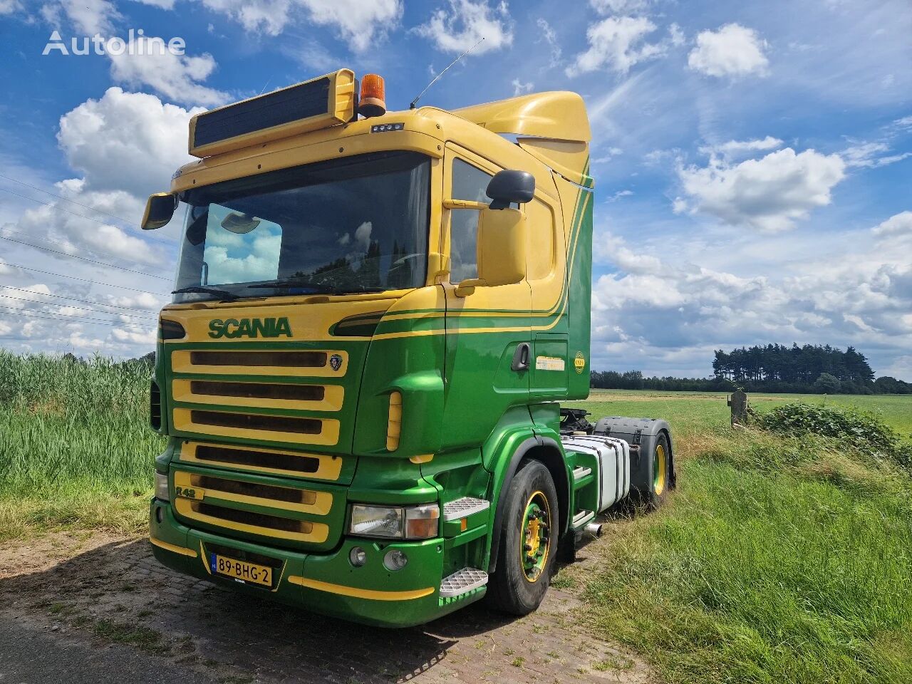 Scania R420 Retarder truck tractor