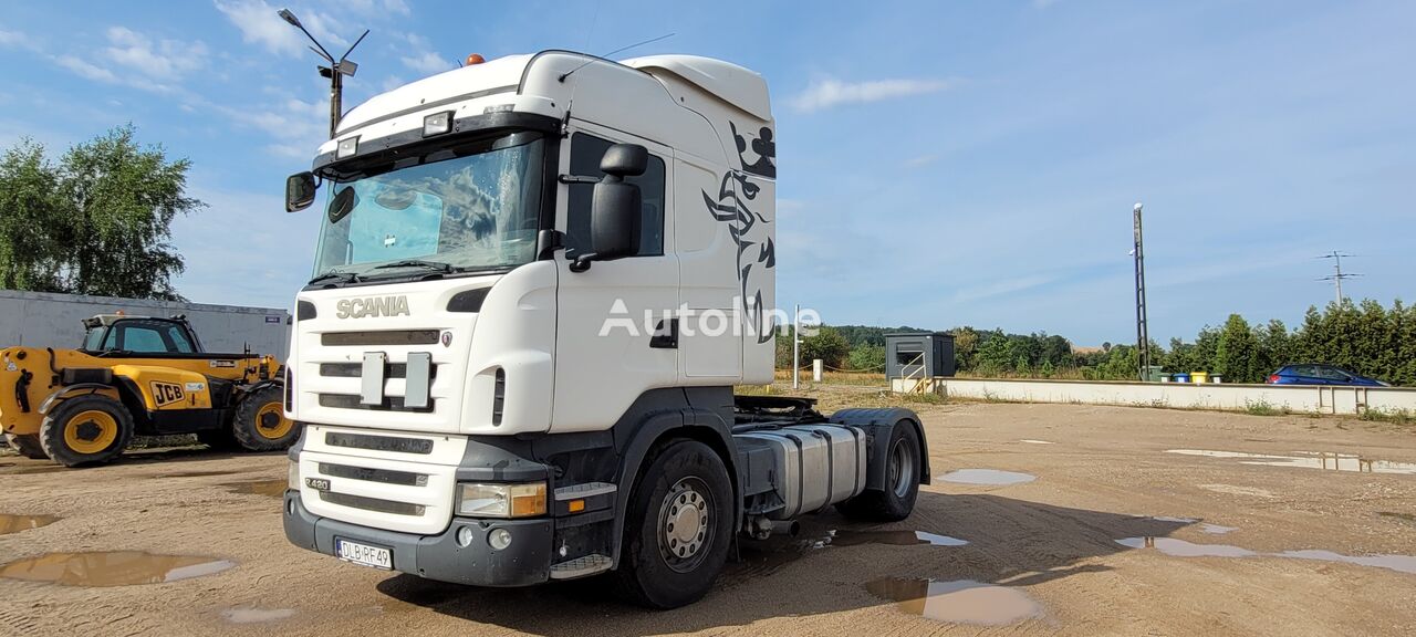 ťahač Scania R420, Retarder,  Tipper,  Airco,  Euro 5