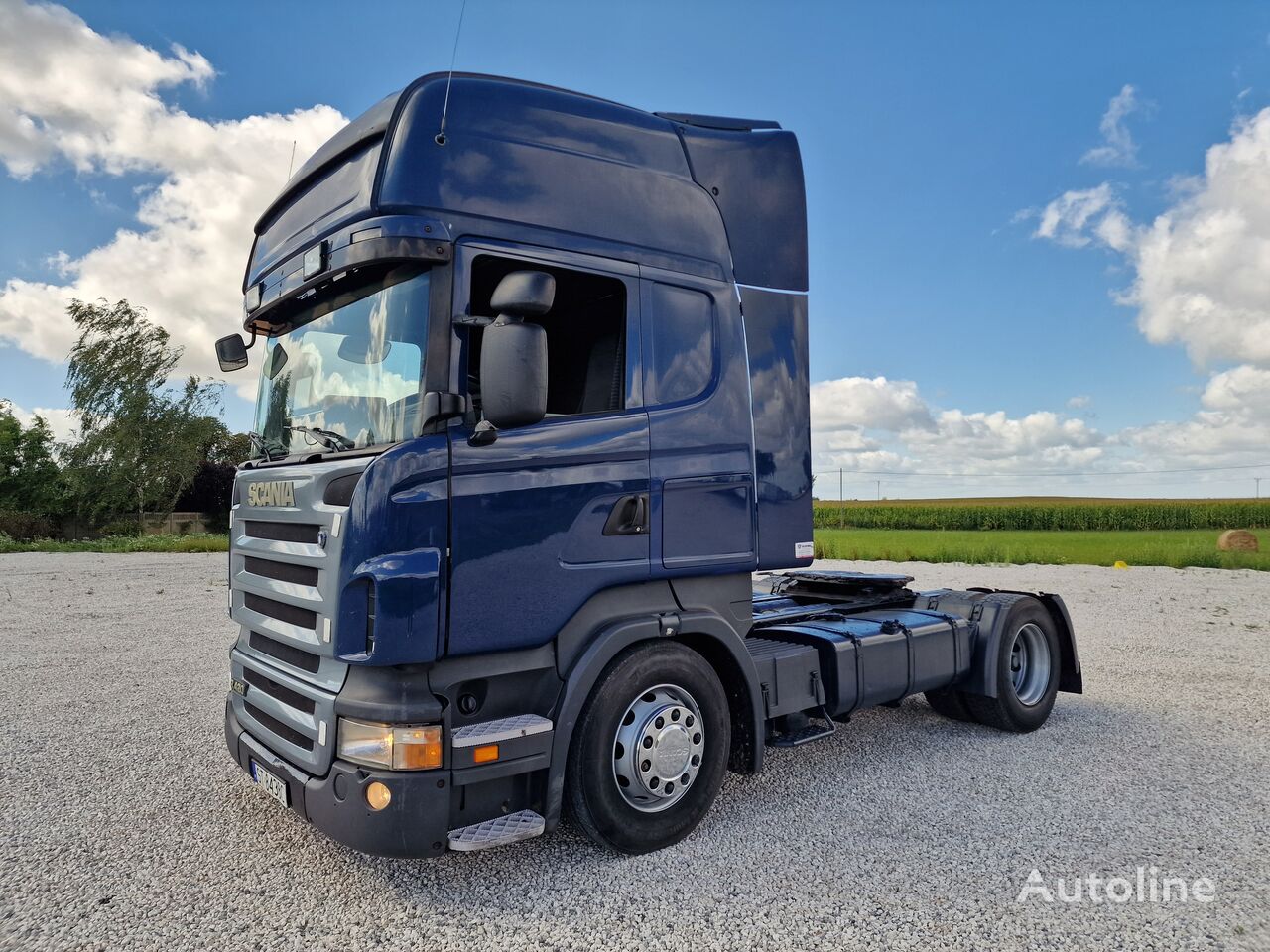 тягач Scania R420 TOPILINE EURO 4 - MANUAL - RETARDER