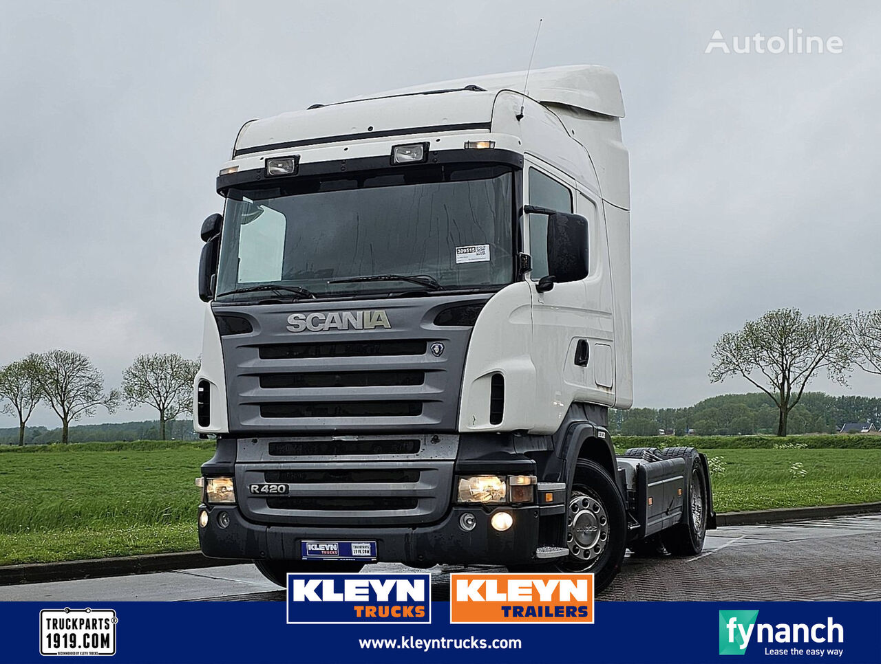 tracteur routier Scania R420 highline manual