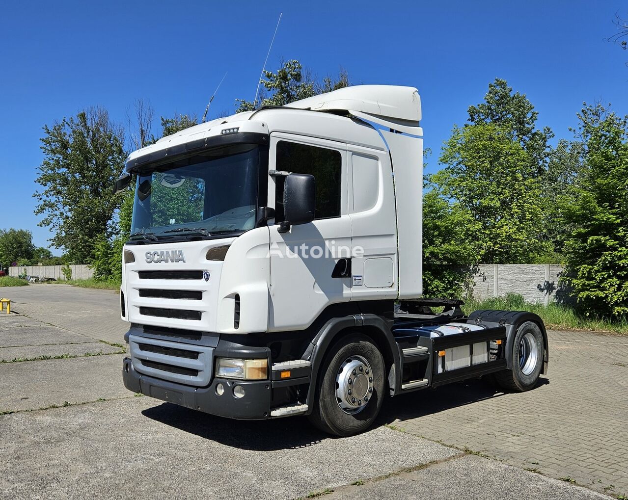 Scania R420 - manual  truck tractor