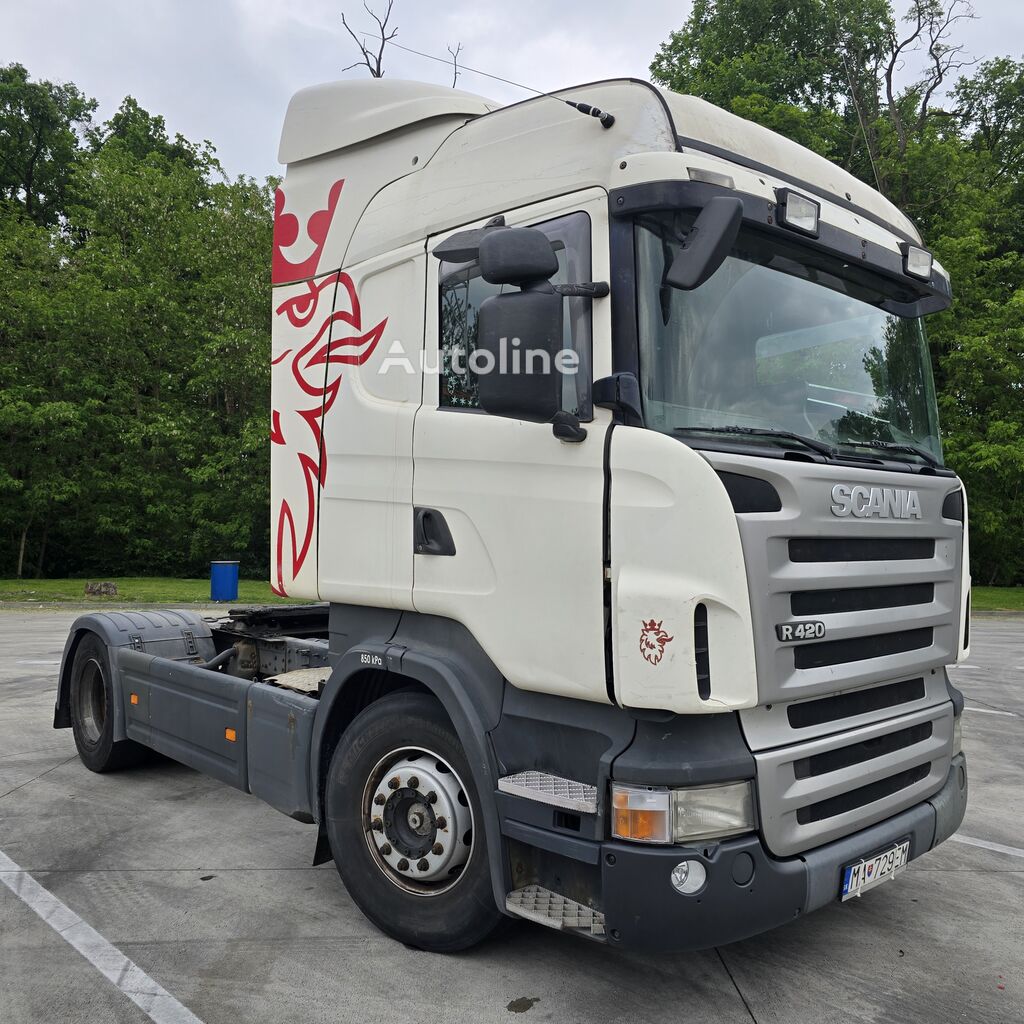 Ťahač Scania R420 manual RETARDER na predaj | Autoline SK Ťahač Scania R420 manual RETARDER - Autoline