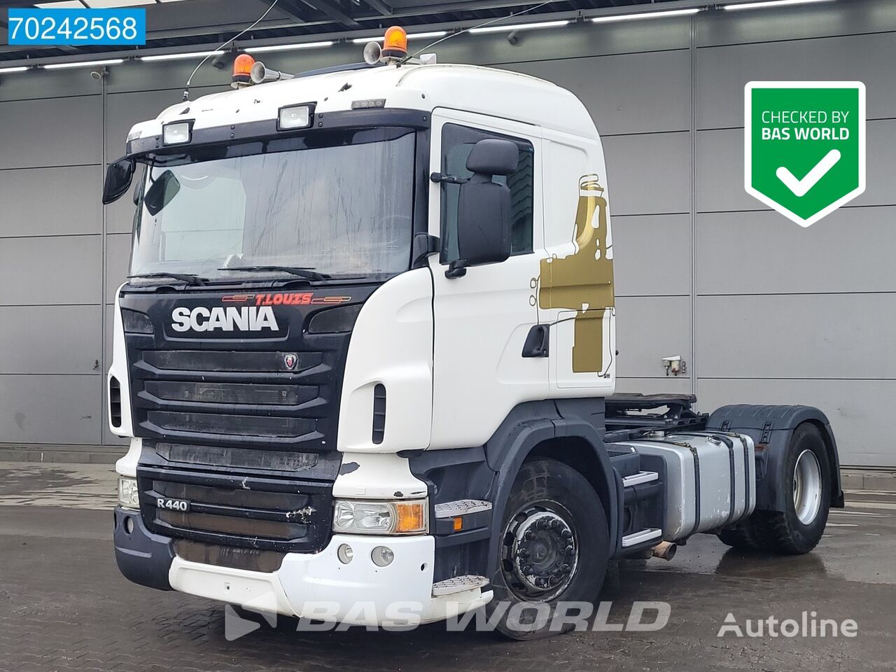 Scania R440 4X2 Retarder 3-pedals Hydraulik Xenon Euro 5 tractora