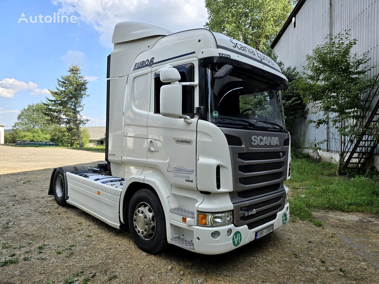 Scania R440, AdBlue, standart, retarder, full service Scania truck tractor