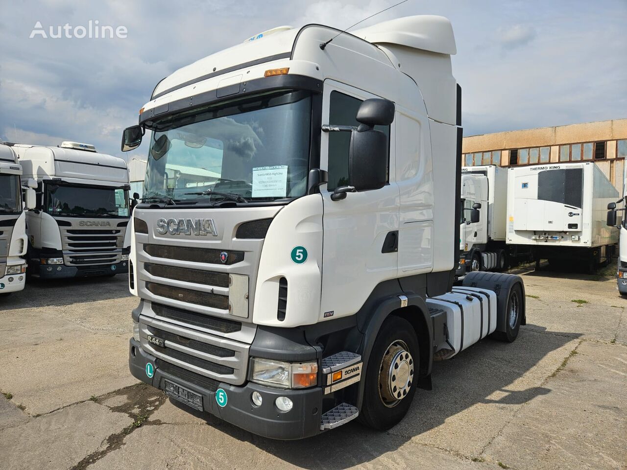 vilkikas Scania R440-Standard-HighLine-EURO5EEV-Retarder-StandK