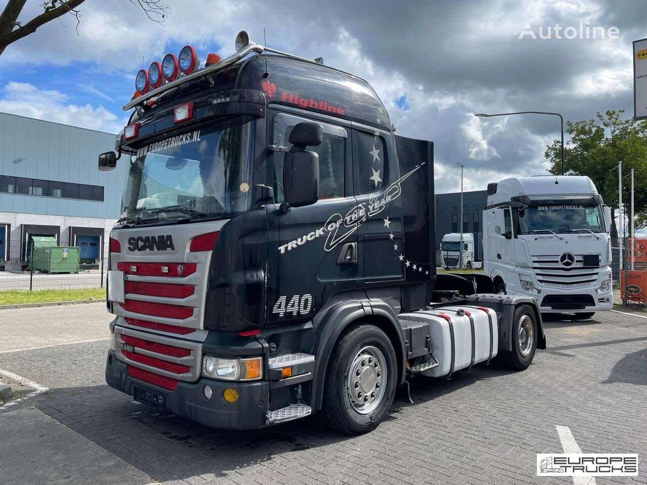 تریلی Scania R440 Steel/Air - Manual - Retarder - PDE