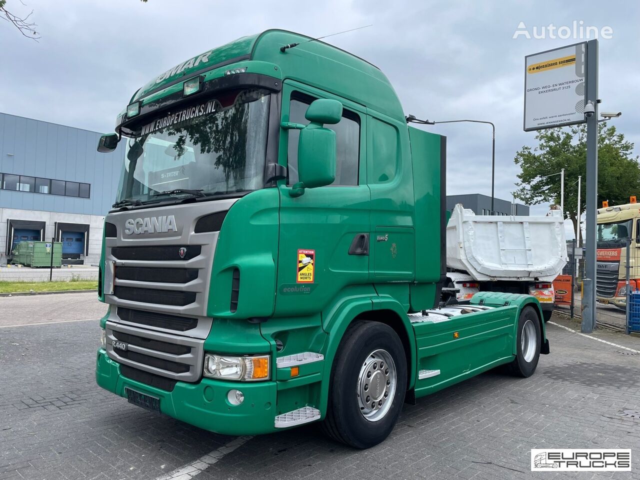 السيارات القاطرة Scania R440 Steel/Air - PDE - Automatic - Full Spoiler