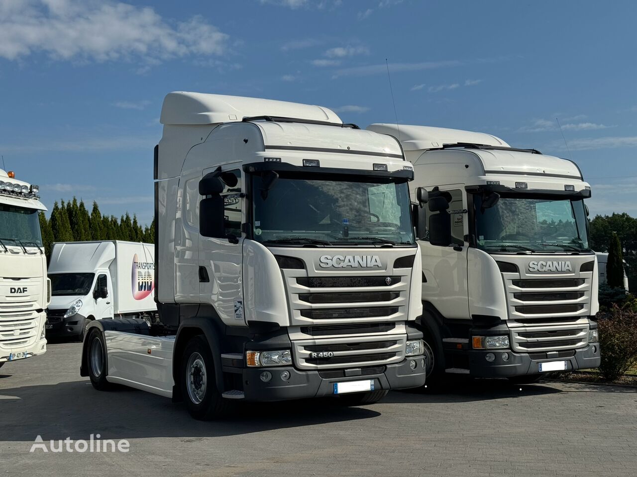 السيارات القاطرة Scania R450