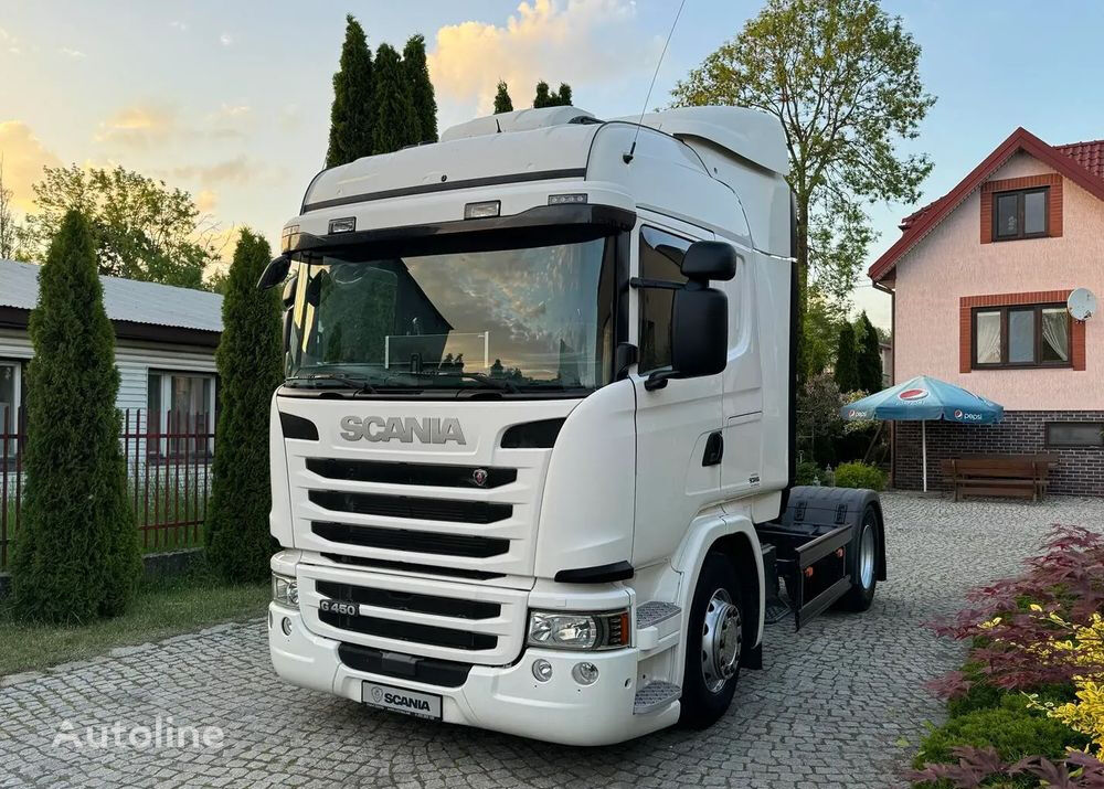 السيارات القاطرة Scania R450