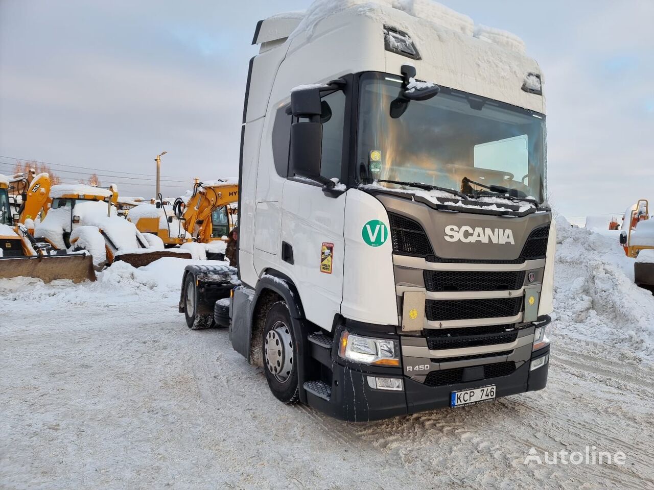 Scania R450 nyergesvontató