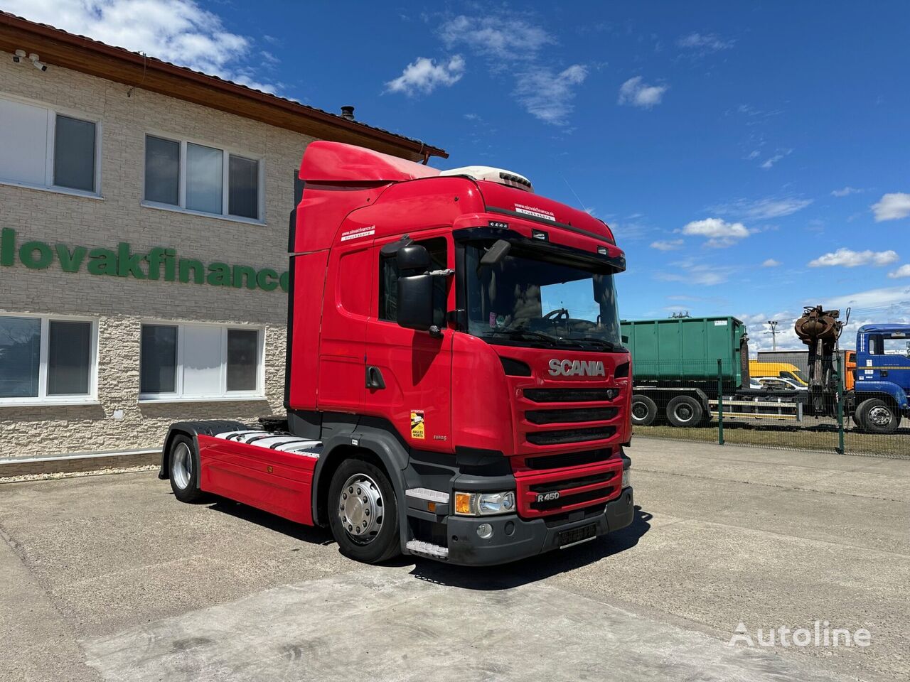 السيارات القاطرة Scania R450