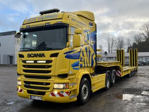 Scania R450 truck tractor + low bed semi-trailer