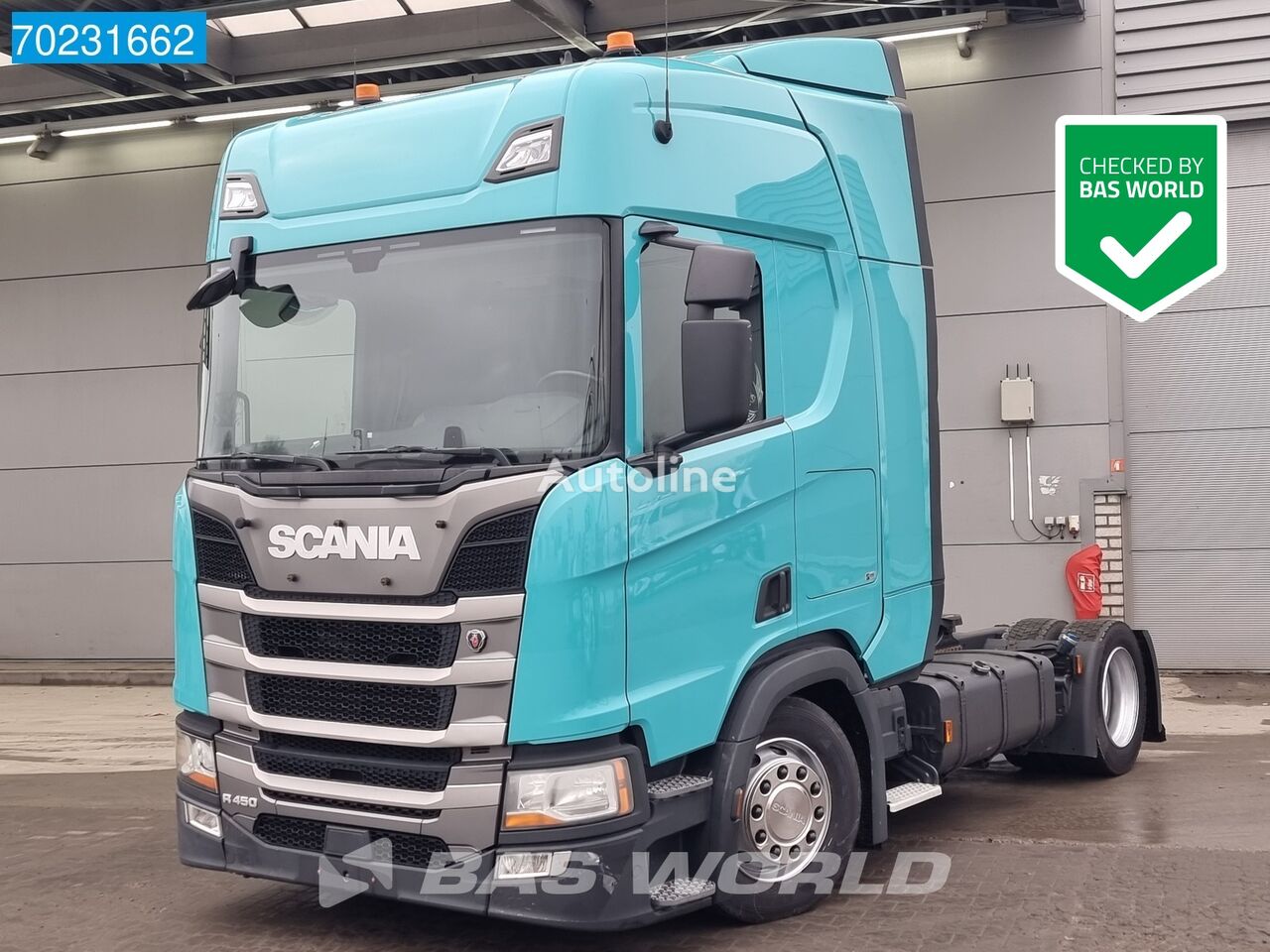 ťahač Scania R450 4X2 Highline Mega Retarder 2x Tanks ACC Navi Euro 6