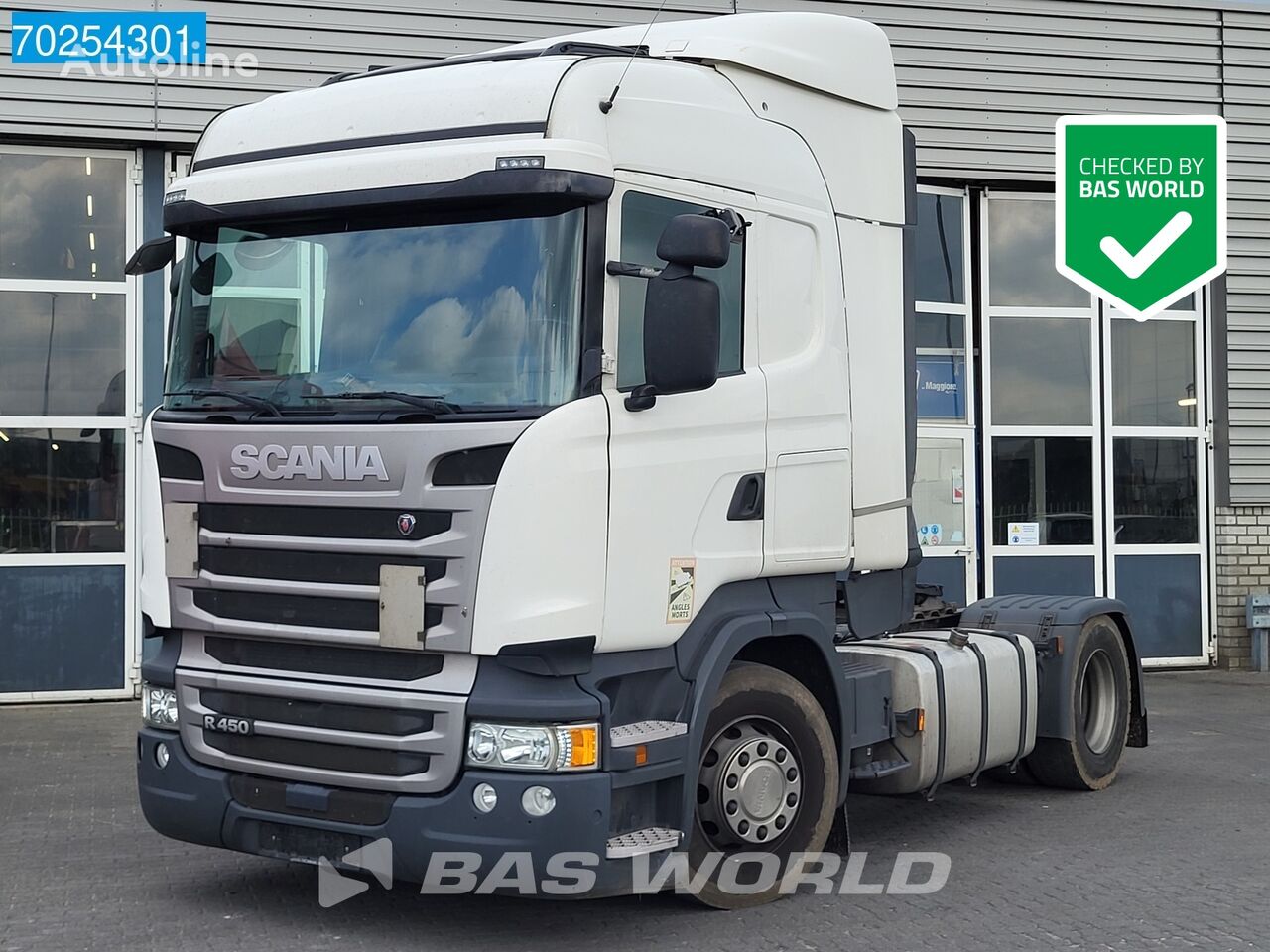 Scania R450 4X2 Highline Retarder 2x Tanks ACC truck tractor