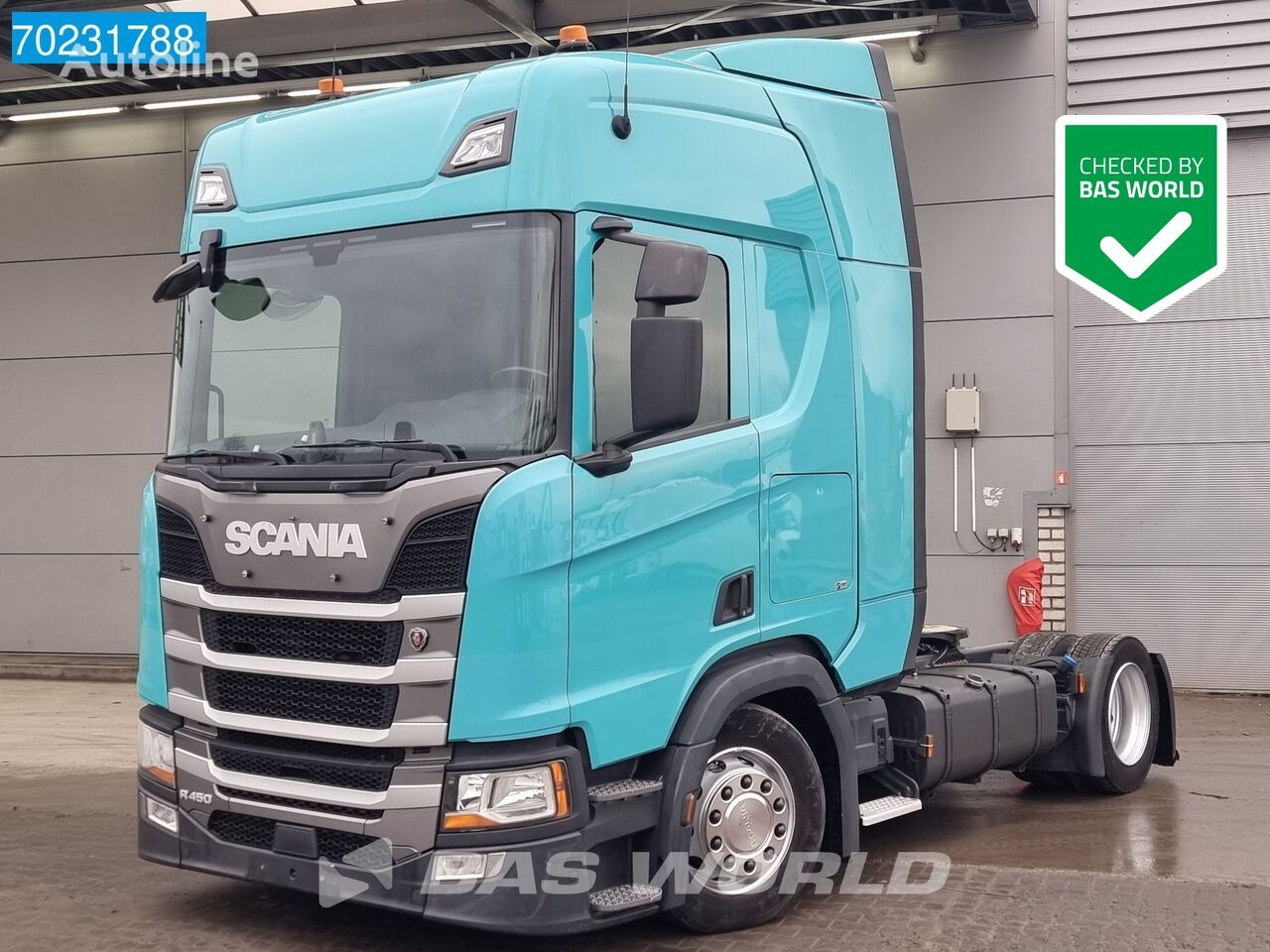 牵引车 Scania R450 4X2 Mega ACC 2x Tanks Retarder Navi Euro 6