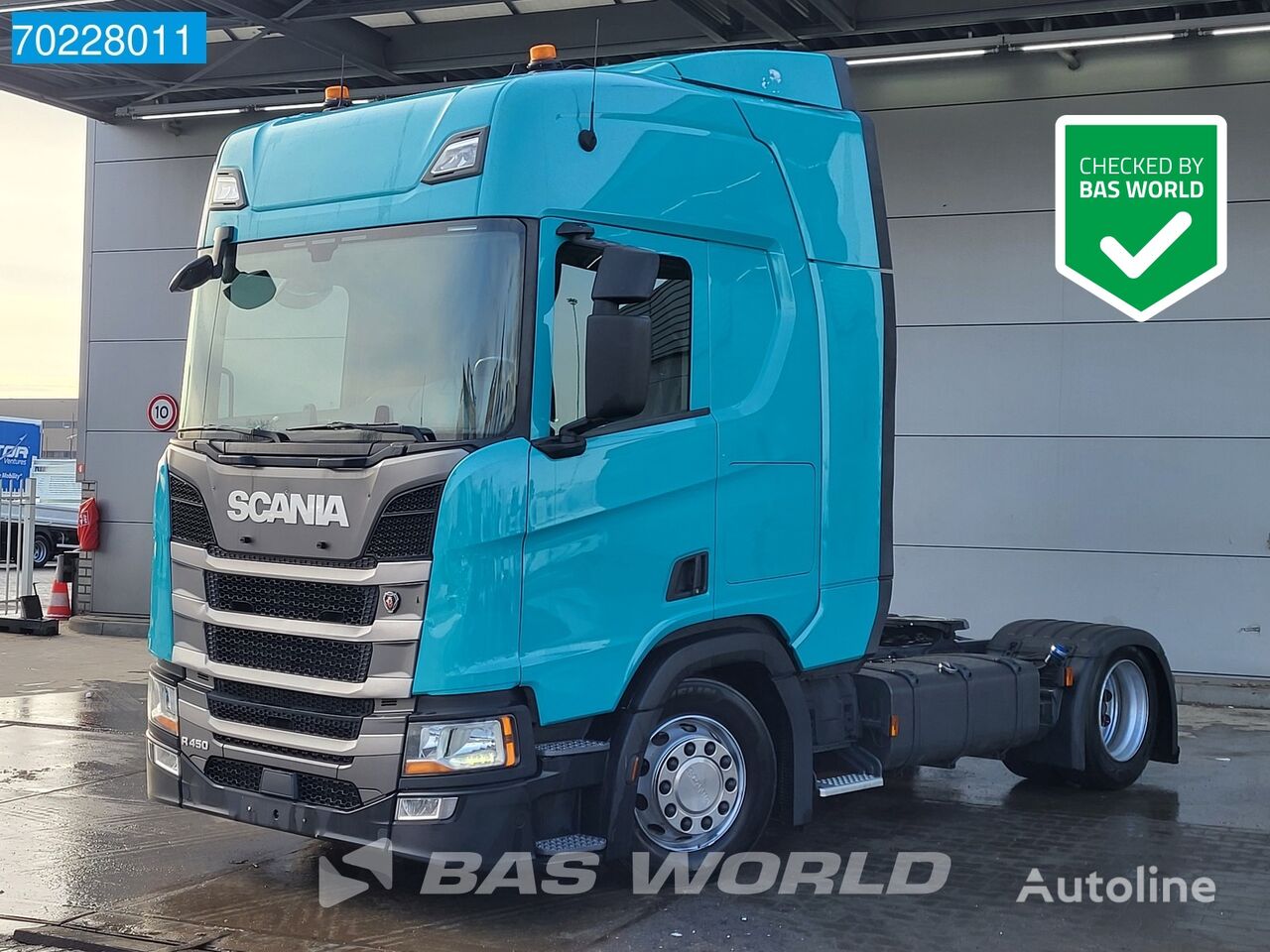 Scania R450 4X2 Mega Retarder Standklima ACC 2x Tanks Euro 6 vilcējs