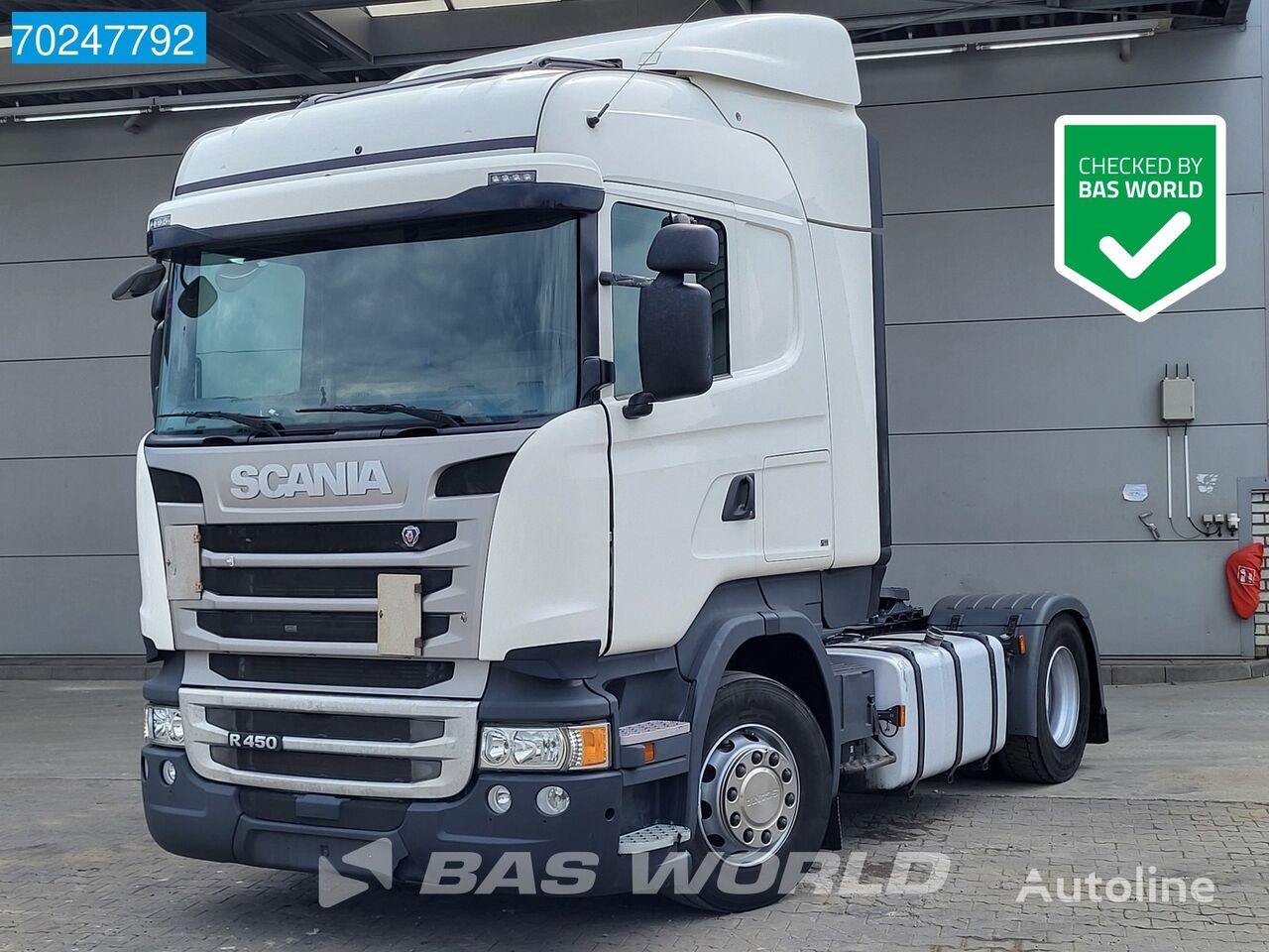 Scania R450 4X2 Retarder 2x Tanks ACC truck tractor