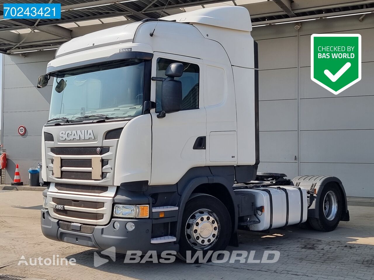 vilkikas Scania R450 4X2 Retarder 2x Tanks ACC