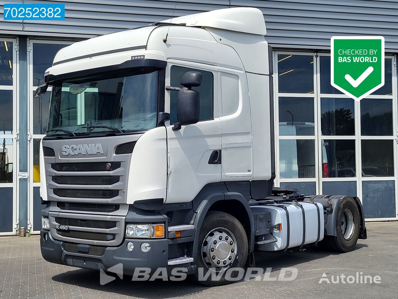 тягач Scania R450 4X2 Retarder CR19H 2x Tanks ACC