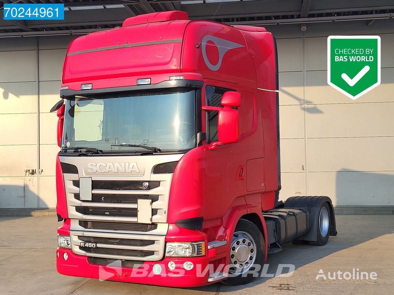 السيارات القاطرة Scania R450 4X2 Retarder CR19T Mega 2x Tanks Navi Standklima Xenon