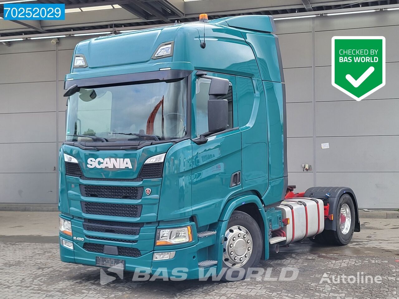 тягач Scania R450 4X2 Retarder PTO Alcoa's StandKlima ACC Navi CR20H