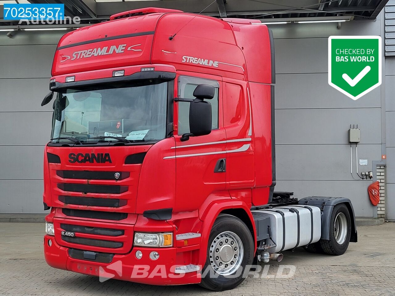 Scania R450 4X2 Retarder Topline ACC Navi Standklima トラクタートラック