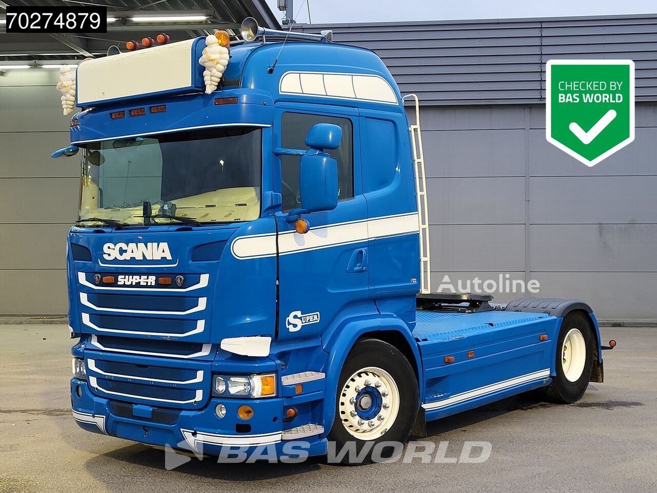 тягач Scania R450 4X2 Special Interior! Manual Hydraulik