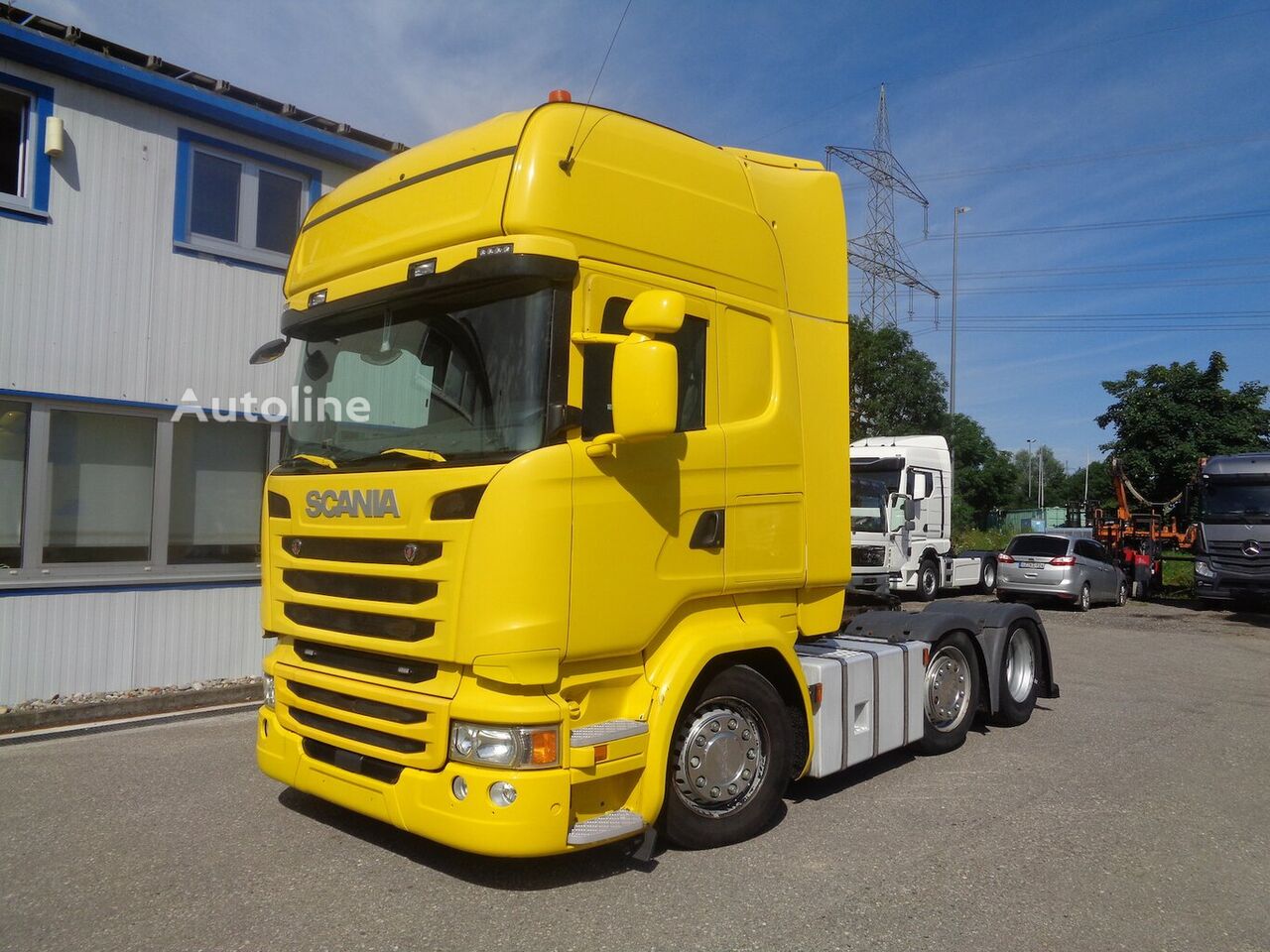 Scania R450 6x2 VLA höhenverstellbare Sattelplatte truck tractor