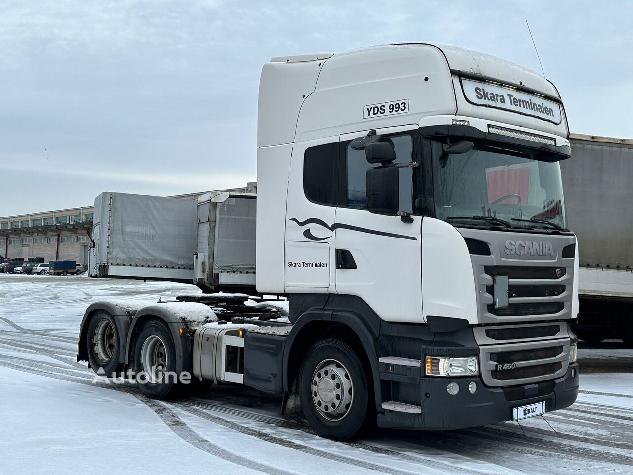 Scania R450 6x2 boogie, hydraulic truck tractor