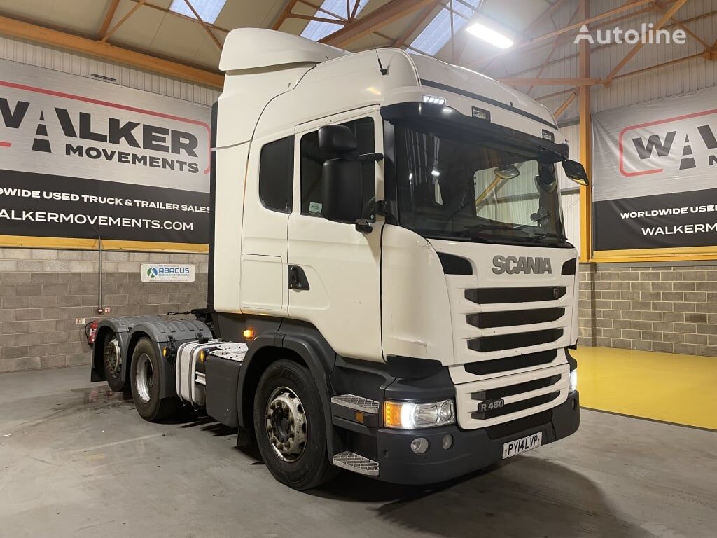 Scania R450 *EURO 6* HIGHLINE 6X2 TAG AXLE TRACTOR UNIT – 2014 – PY14 L trekkvogn