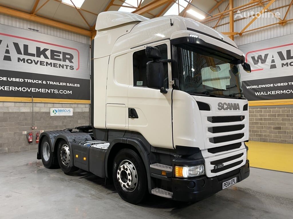 السيارات القاطرة Scania R450 *EURO 6* HIGHLINE 6X2 TRACTOR UNIT – 2014 – PE64 EPL