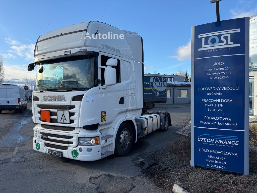 тягач Scania R450 EURO 6 MEGA/lowdeck