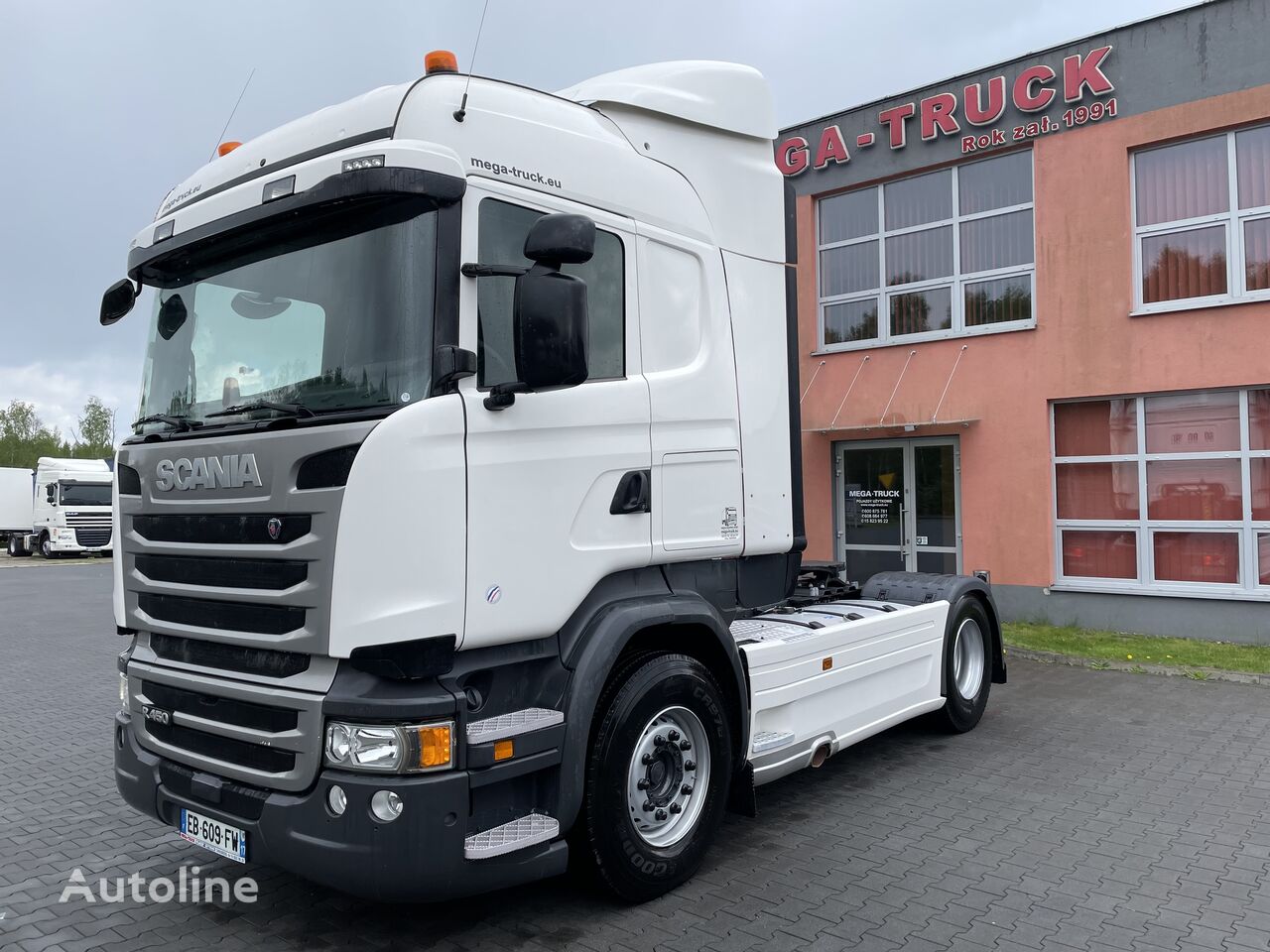 Scania R450 HYDRAULIKA ADR-AT OPONY-90% truck tractor