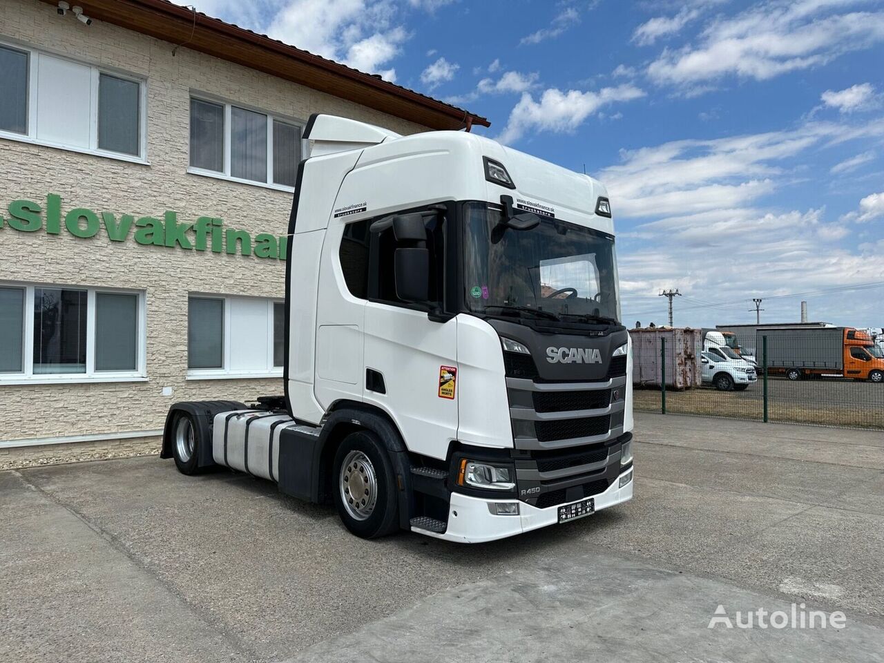 тягач Scania R450 LOWDECK