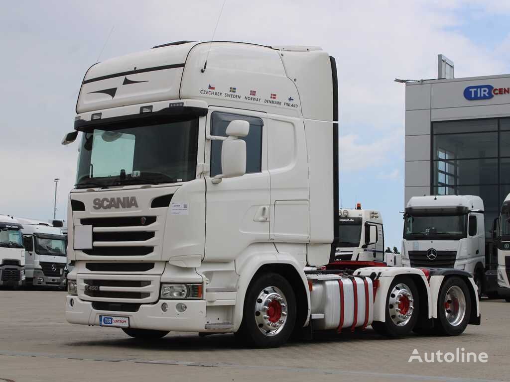 камион влекач Scania R450, LOWDECK, 6X2, RETARDER, EURO 6