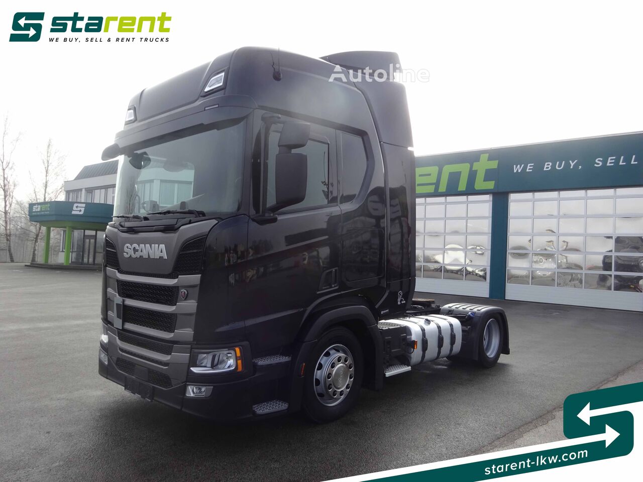 Scania R450 Low Deck, Standklima, Retarder, Vollluftfederung, Navi, ACC Sattelzugmaschine