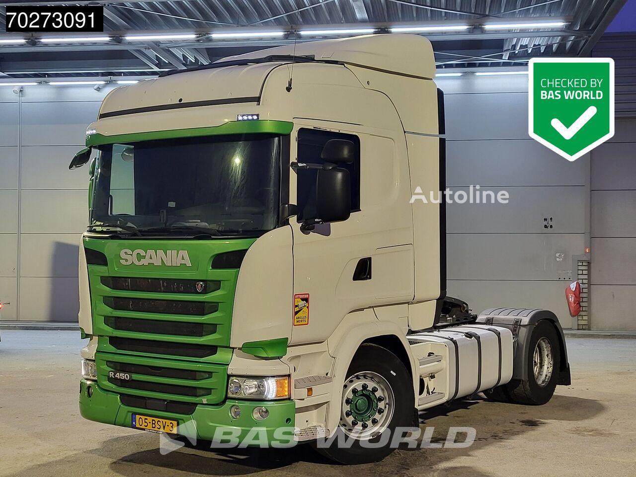 Scania R450 R 4X2 NL-Truck Retarder 2x Tanks truck tractor