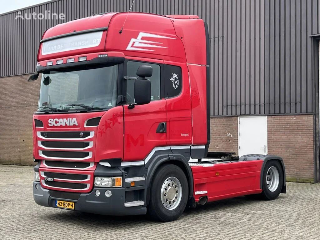 Scania R450 / Retarder / Full spoiler / AdBlue / Navi / NL Truck truck tractor