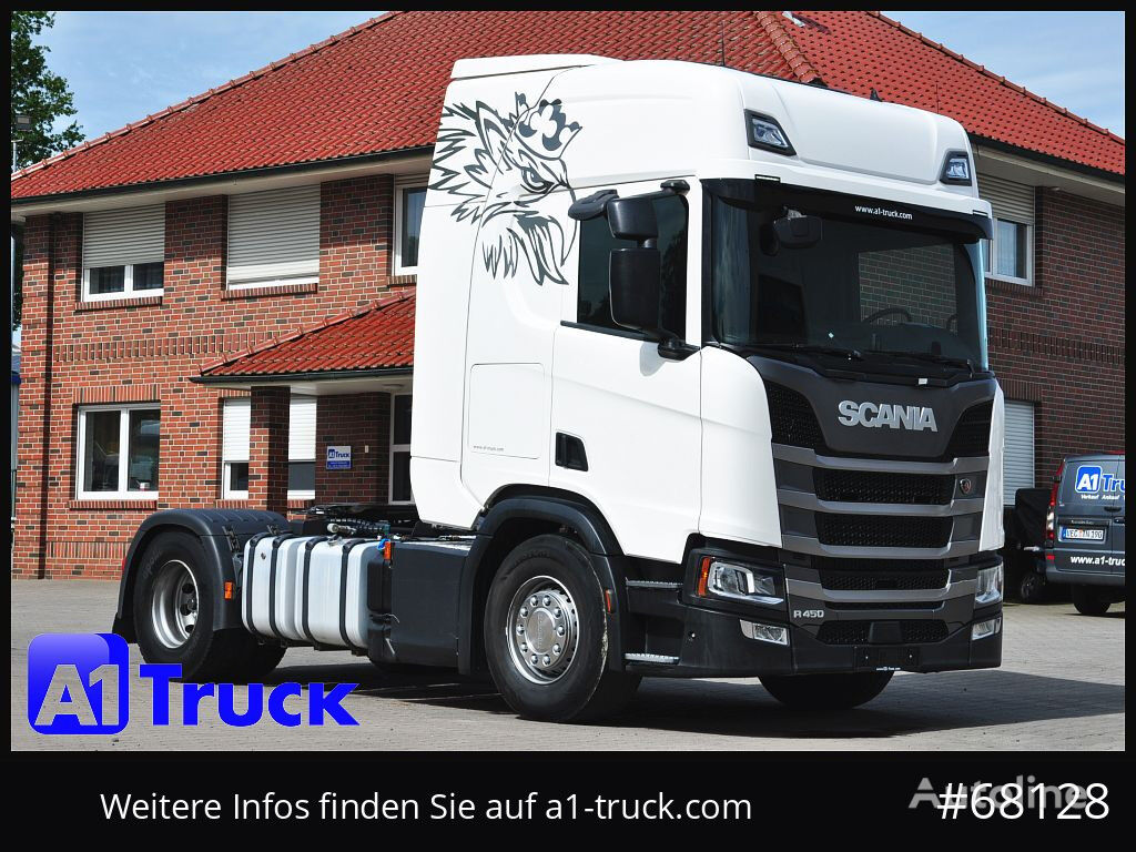 тягач Scania R450, SZM, 2 Kreis Hydraulik, Retarder