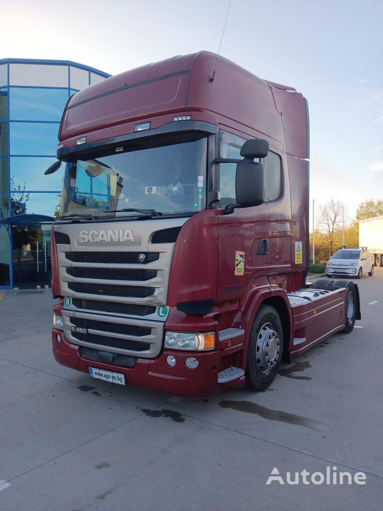 camião tractor Scania R450 Topline ADR AT