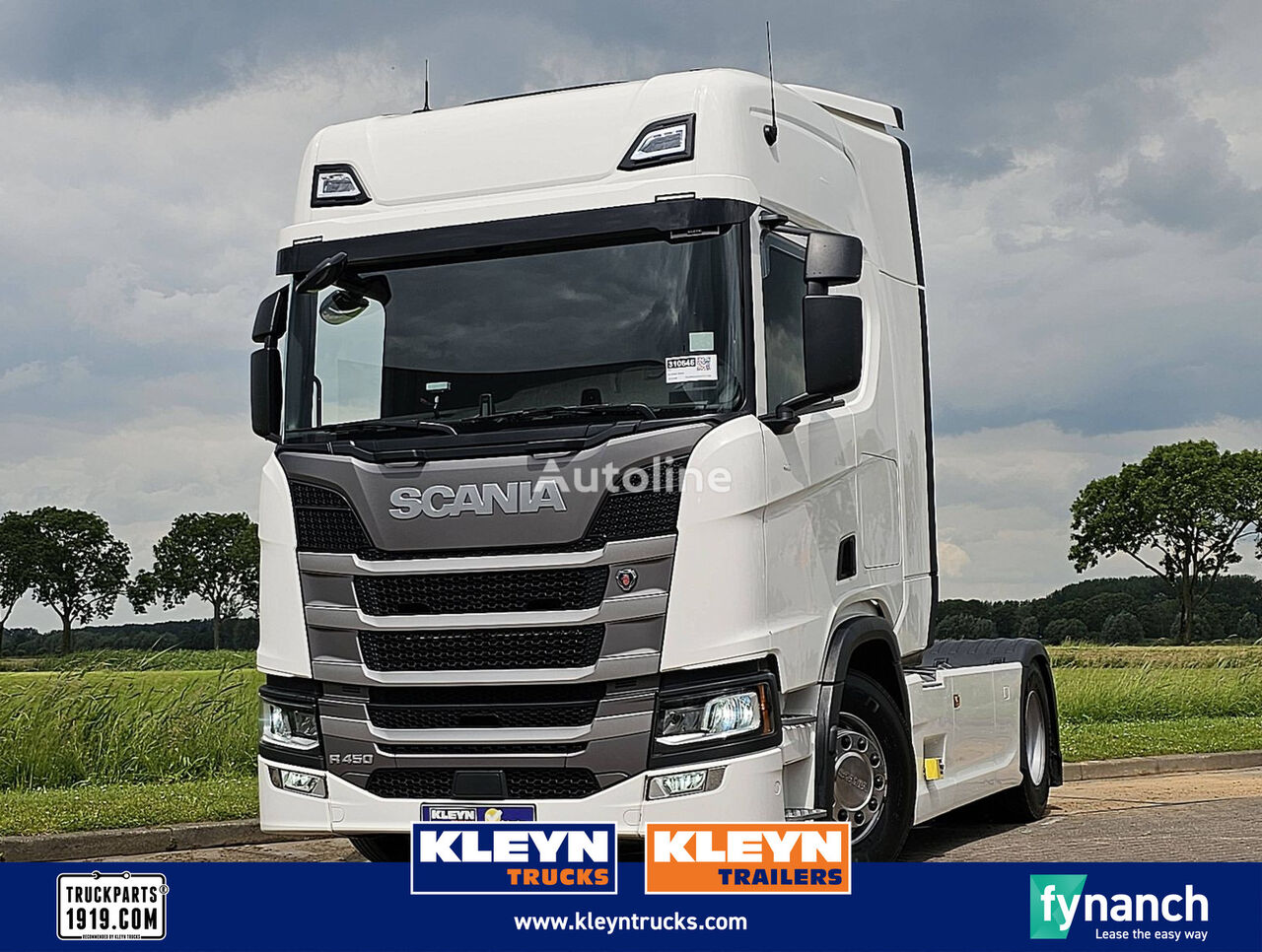 камион влекач Scania R450 led pto only 91 tkm