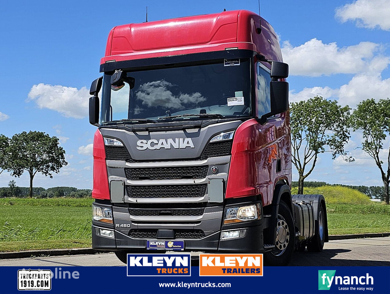 Scania R450 retarder pto+hydr. tractora