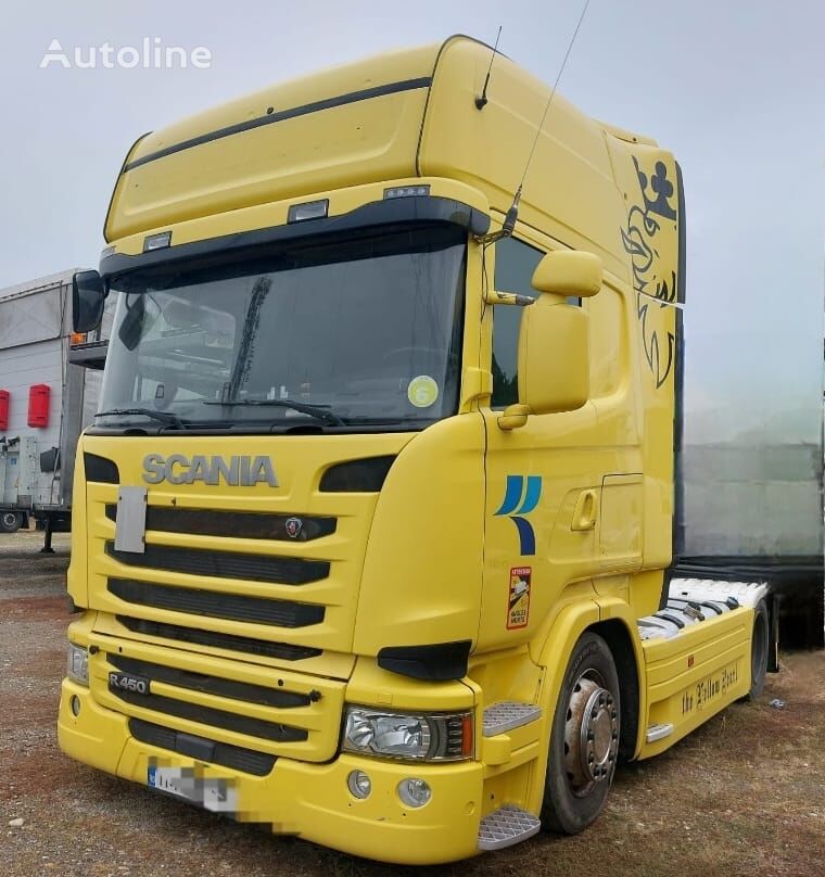 Scania R450, without EGR, low deck, leather seats, Opticruise + Retarde Sattelzugmaschine