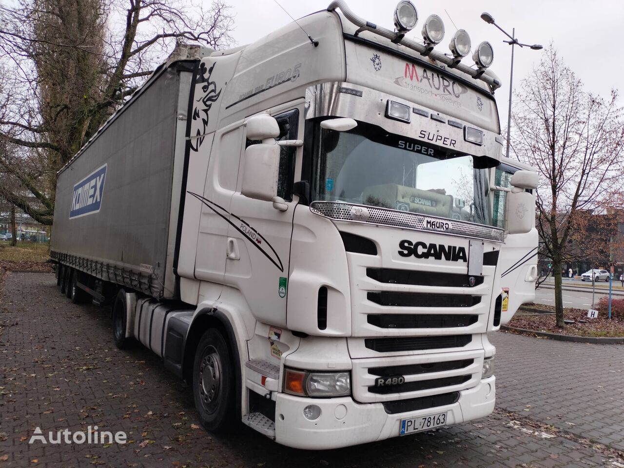 Scania R480 truck tractor