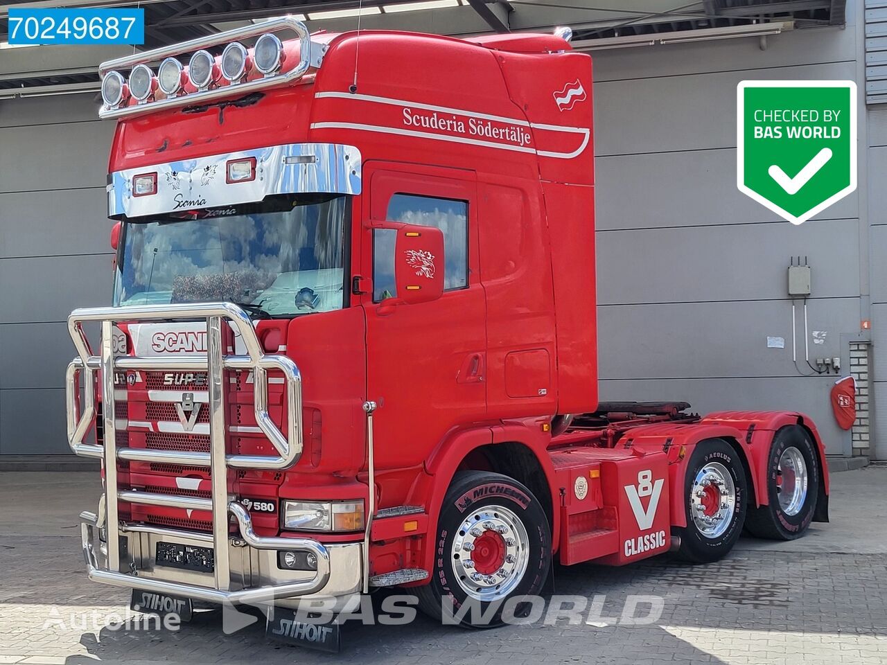 Scania R480 6X2 Retarder 2xTanks Lift-Lenkachse Euro 3 nyergesvontató