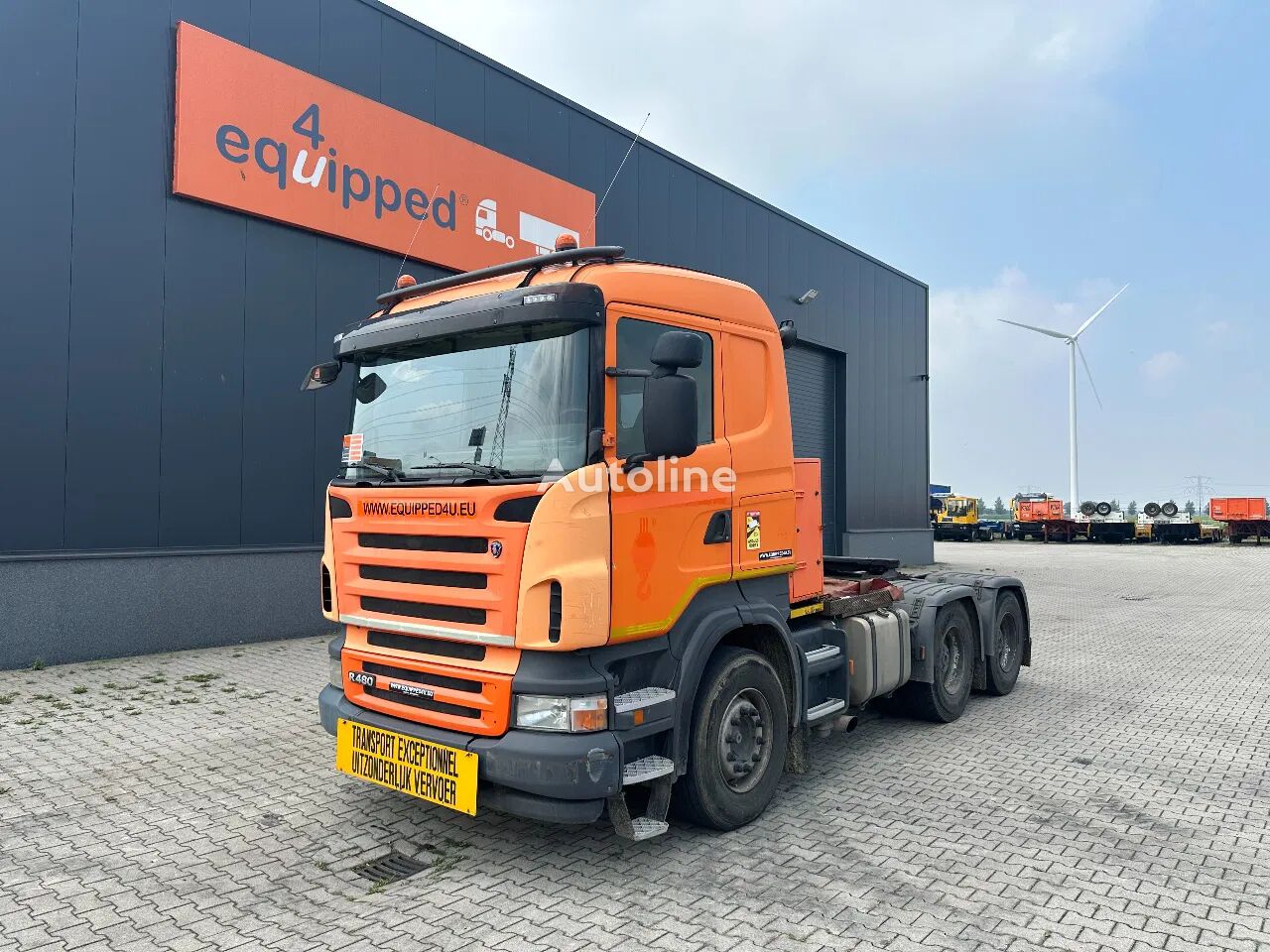 Scania R480 6x4, FULL SPRING, RETARDER, 3 PEDALS, MTM-total: 110ton, 44 trækker