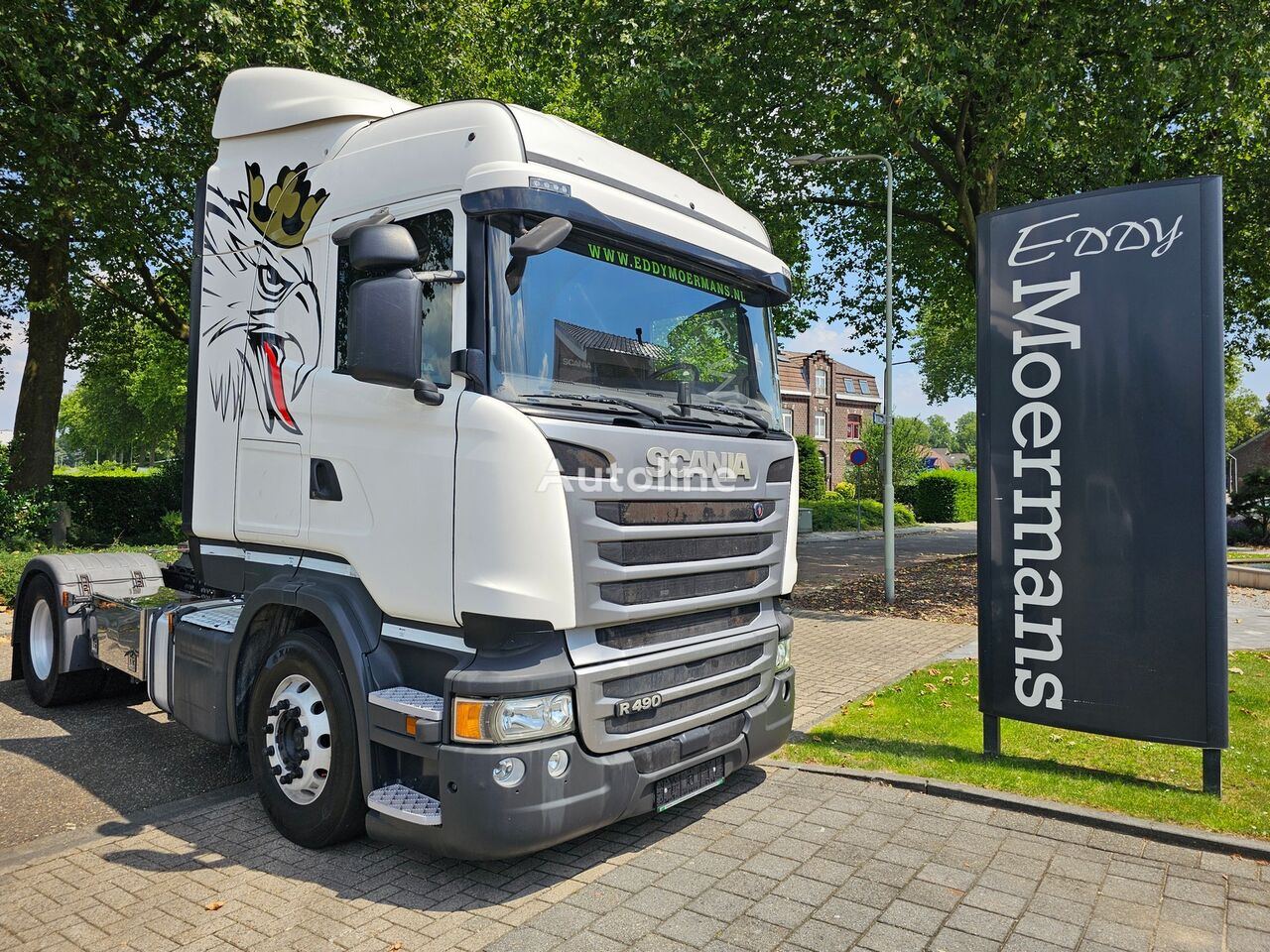 السيارات القاطرة Scania R490 Highline